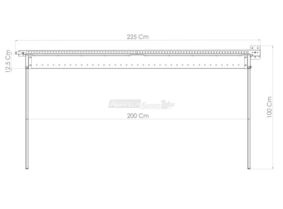 Brochettes Grill & Arrosticini Tecnoroast de 80 pièces Unique Agritech Store