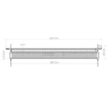 Brochettes Grill & Arrosticini Tecnoroast de 80 pièces Unique Agritech Store