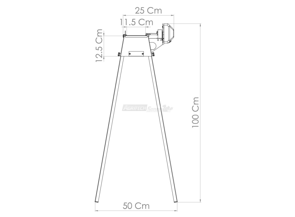 Brochettes Grill & Arrosticini Tecnoroast de 80 pièces Unique Agritech Store