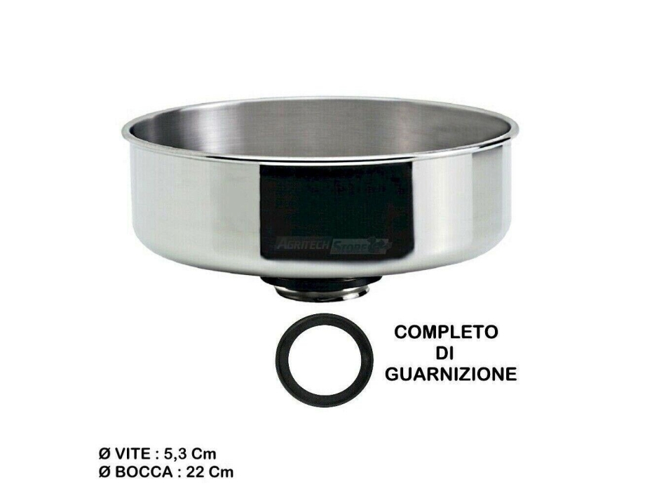 Entonnoir squeezer en acier inoxydable Classé n ° 3 Reber Agritech Store