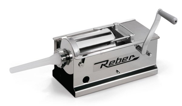 Ensacheuse Manuelle Reber 8961N Inox - 2 Vitesses - Capacité 8Kg - Pour Charcuterie Et Fromage