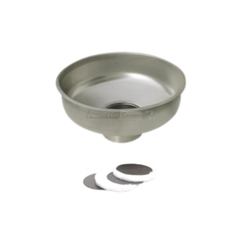 Kit de filtre à huile en acier inoxydable 30 L, Ø 500 mm Agritech Store