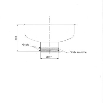 KIT Filtre à huile en acier inoxydable 30 LT. Agritech Store