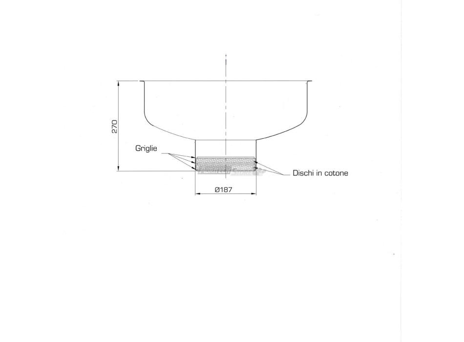 KIT Filtre à huile en acier inoxydable 30 LT. Agritech Store