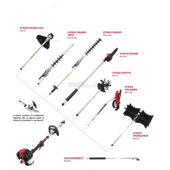 Machine multifonction Shindaiwa M262S Agritech Store