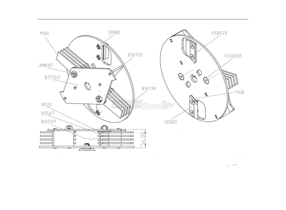 Masse de traitement BIO920 Agritech Store