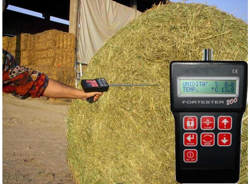 Compteur d'humidité des fourrages Fortester 200 Agritech Store