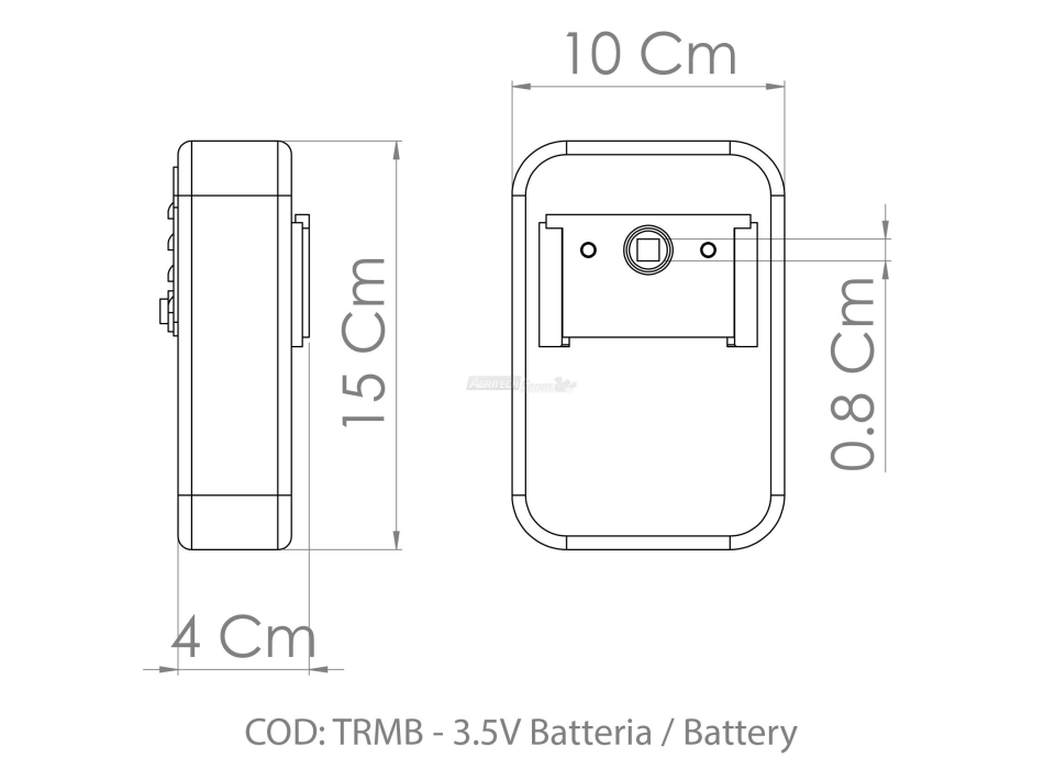 Moteur de rôtisserie pour gril Agritech Store