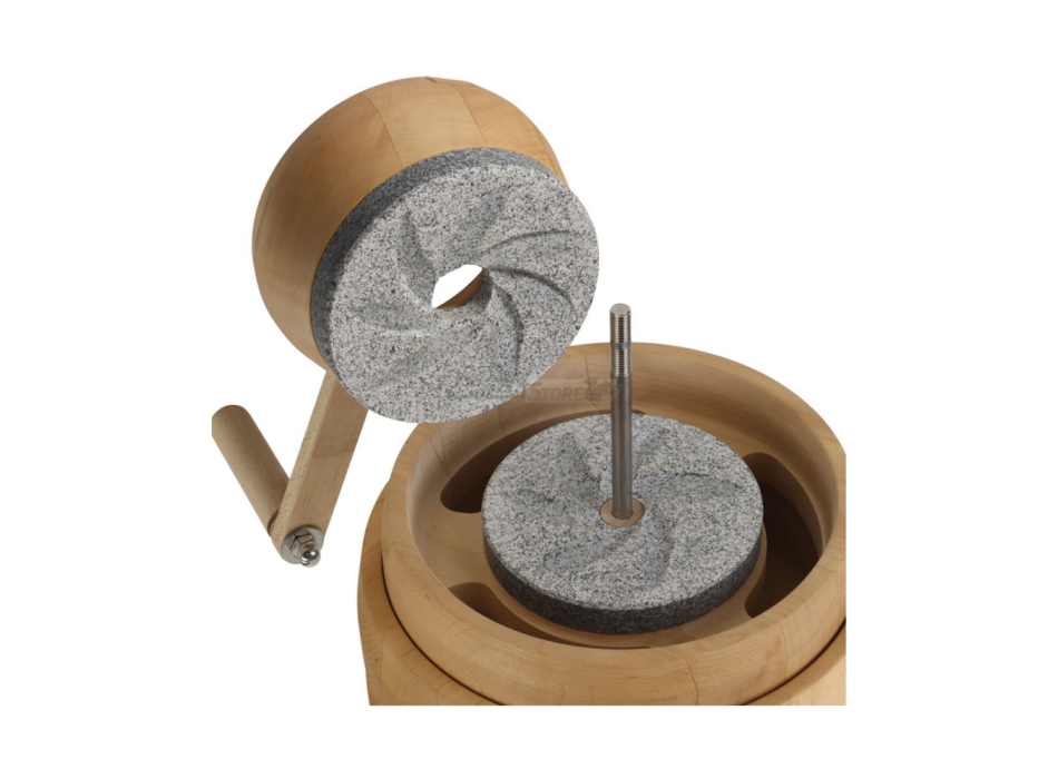 Moulin à grains - Moulin à grains manuel avec pierre en granit MH6 Agritech Store