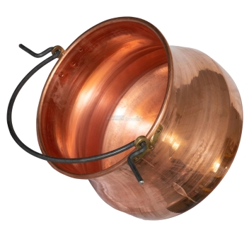 Chaudron en cuivre spécial oignons de 90 litres  Agritech Store