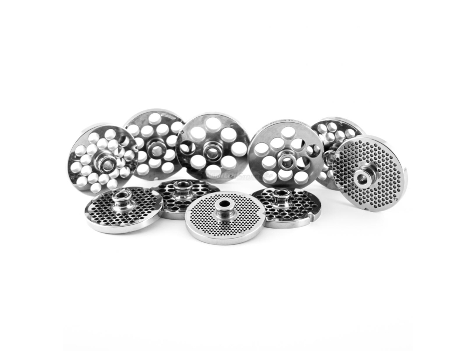 Assiette pour hachoir à viande TC32 en acier inoxydable Agritech Store