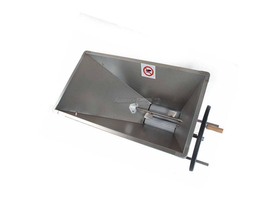 Égrappoir/fouloir à raisin manuel en acier inoxydable Grifo Marchetti DMAI Agritech Store