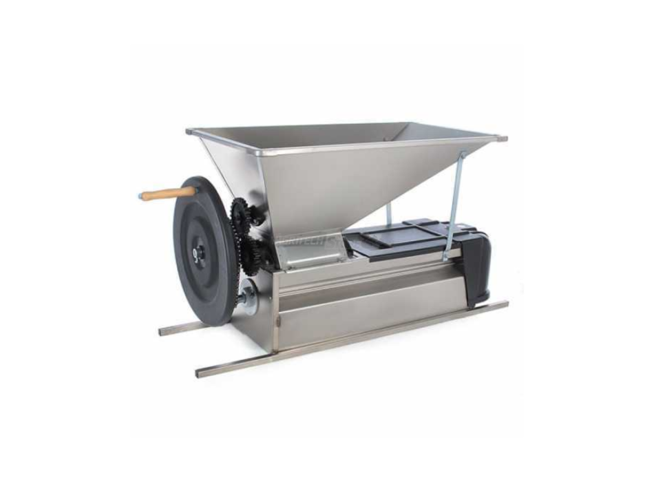 Égrappoir/fouloir à raisin manuel en acier inoxydable Grifo Marchetti DMAI Agritech Store