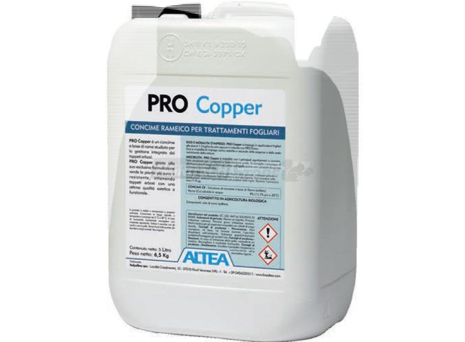 PRO COPPER Engrais Liquide avec Cuivre litres 1 Agritech Store