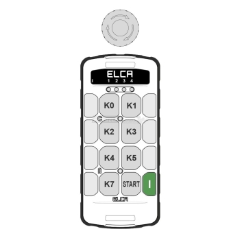 Télécommande E1Mini+ à 8 touches UN Agritech Store
