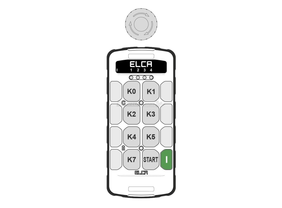 Télécommande E1Mini+ à 8 touches UN Agritech Store