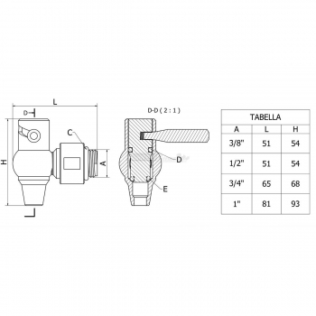Inox Drip robinet 1/2 '' Agritech Store