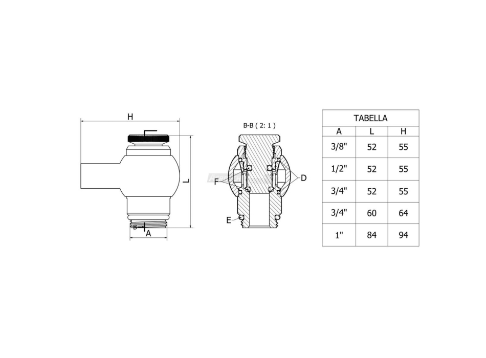 Inox Drip robinet 1/2 '' Agritech Store