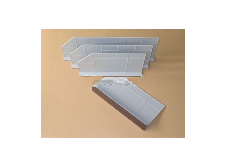 Séparateurs magnétiques pour étagères 30 × H 15 cm Agritech Store