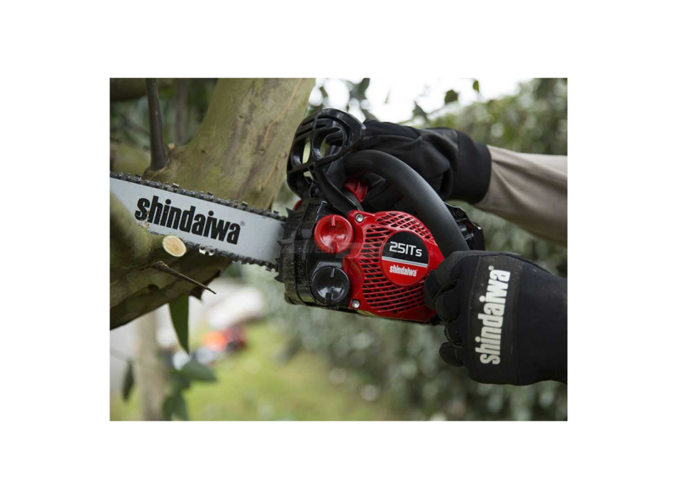 Shindaiwa 251TS - Tronçonneuse d'élagage à essence - Lame de 25 cm Agritech Store
