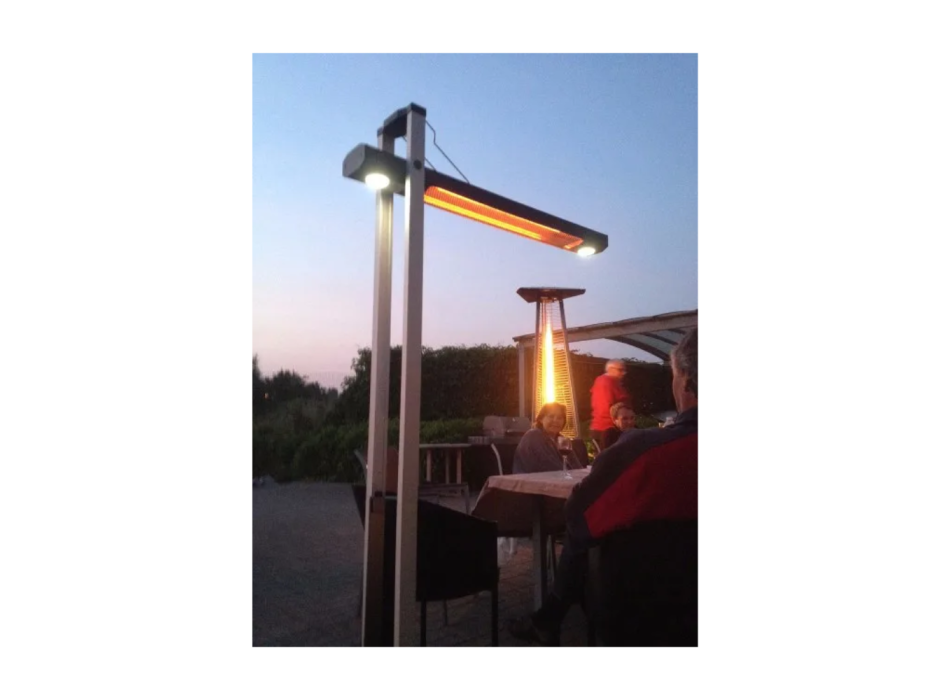 Chauffage infrarouge d'extérieur Skyline 1880 W avec télécommande Agritech Store