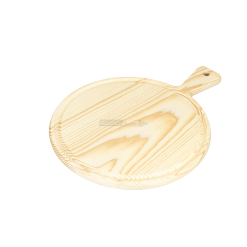 Planche à découper ronde diamètre Spruce cm en bois. 25 Agritech Store