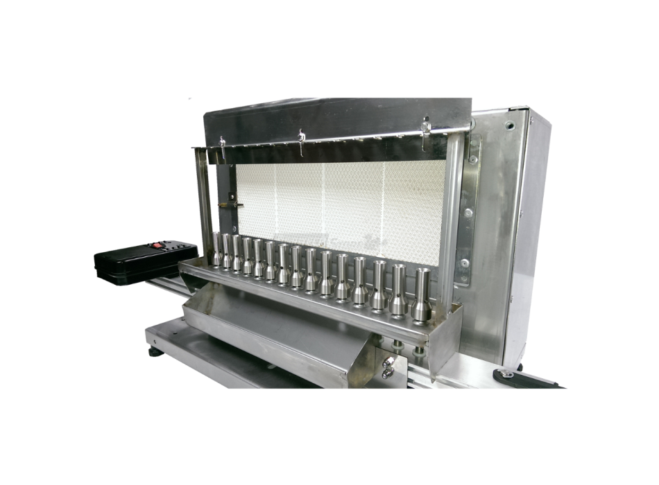 Tecnoroast TGP-15 Single Gas Pro – Gril à gaz automatique pour 15 arrosticini Agritech Store