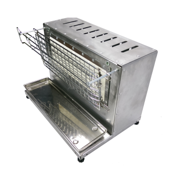 Tecnoroast TGP-15 Single Gas Pro – Gril à gaz automatique pour 15 arrosticini Agritech Store