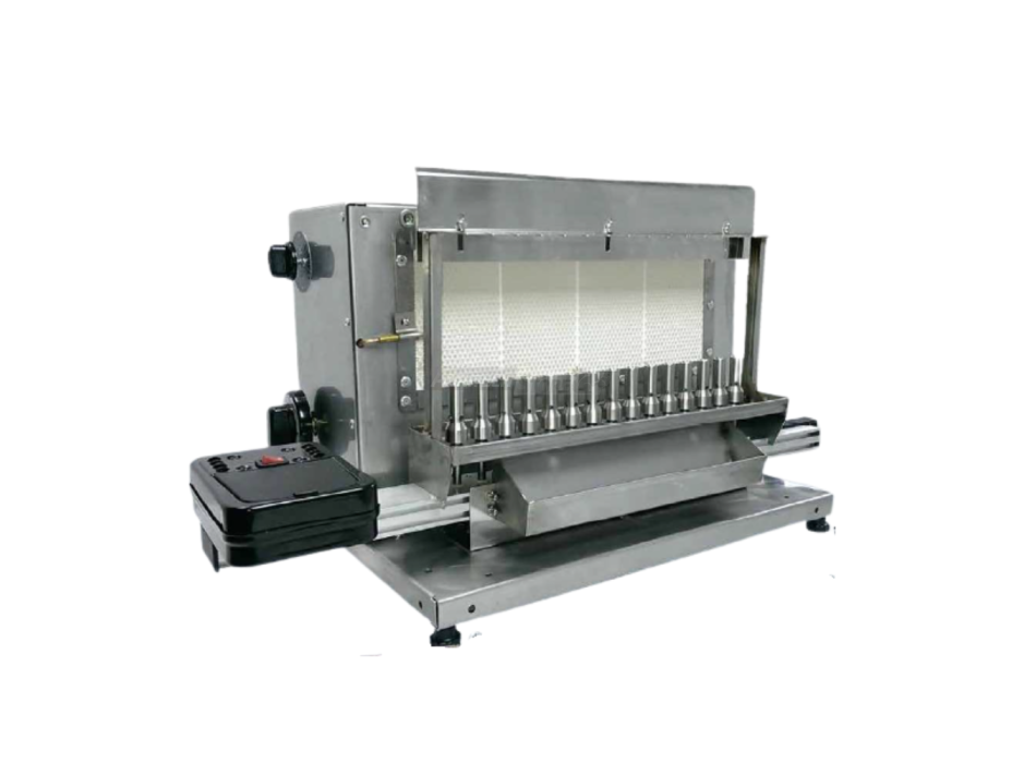 Tecnoroast TGP-15 Single Gas Pro – Gril à gaz automatique pour 15 arrosticini Agritech Store
