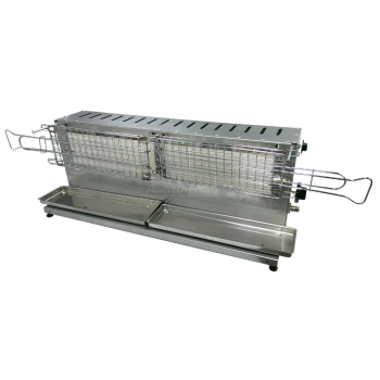 Tecnoroast TGP-30 Single Gas Pro – Gril à gaz automatique professionnel pour 30 arrosticini Agritech Store