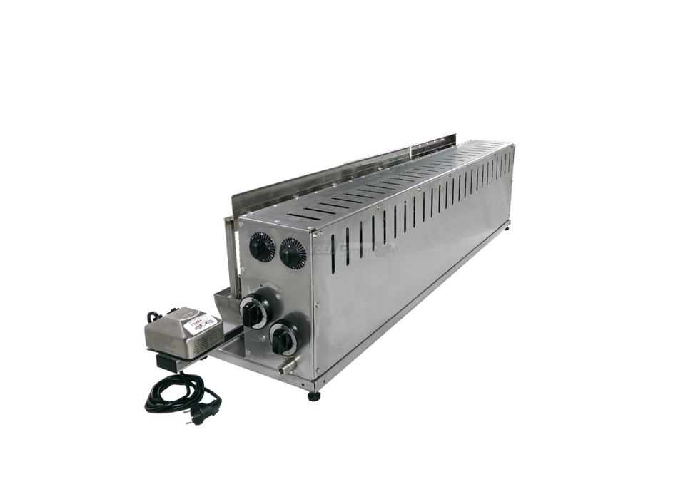 Tecnoroast TGP-45 Single Gas Pro – Barbecue à gaz automatique professionnel pour 45 arrosticini Agritech Store