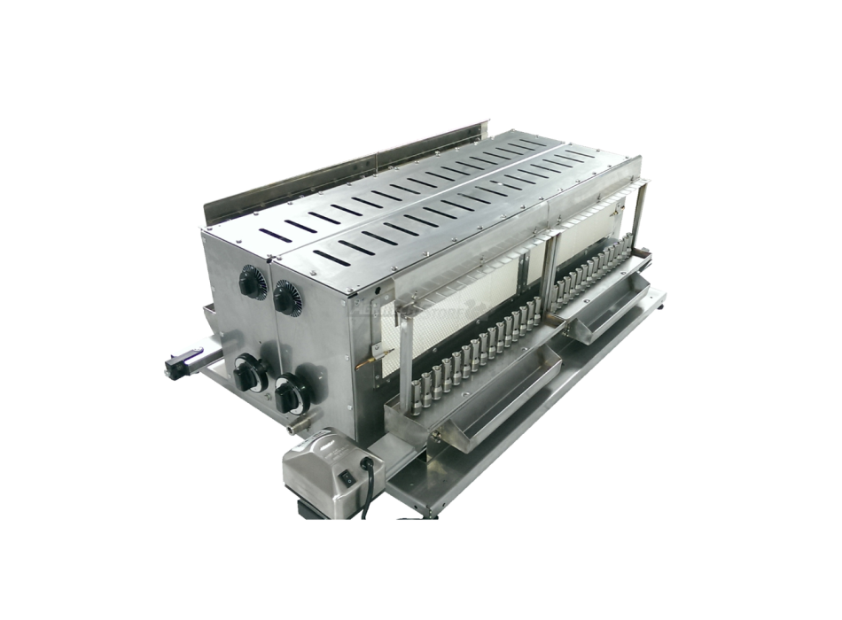 Tecnoroast TGPD-60 Double Gas Pro – Grill à gaz automatique professionnel pour 60 arrosticini Agritech Store
