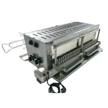 Tecnoroast TGPD-60 Double Gas Pro – Grill à gaz automatique professionnel pour 60 arrosticini Agritech Store