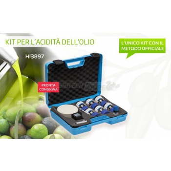 Kit de test d'acidité pour huile d'olive extra vierge HI3873 Agritech Store