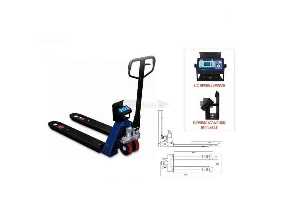 Électronique multifonction dynamomètre CS300 Capacité Kg.300 Agritech Store