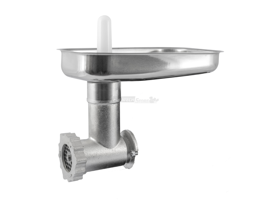 Hachoir à viande Reber N8 en option avec plaque en acier inoxydable Agritech Store