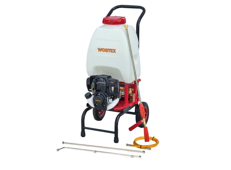 Chariot de pulvérisation et de désherbage 25 litres, moteur 4 temps Agritech Store