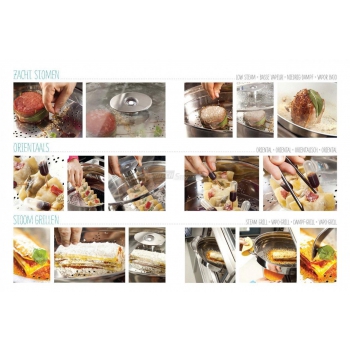 Cuiseur vapeur « Naturalmente » 6 techniques de cuisson lt. 8 Agritech Store