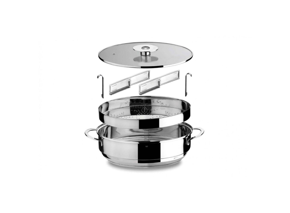 Cuiseur vapeur « Naturalmente » 6 techniques de cuisson lt. 8 Agritech Store