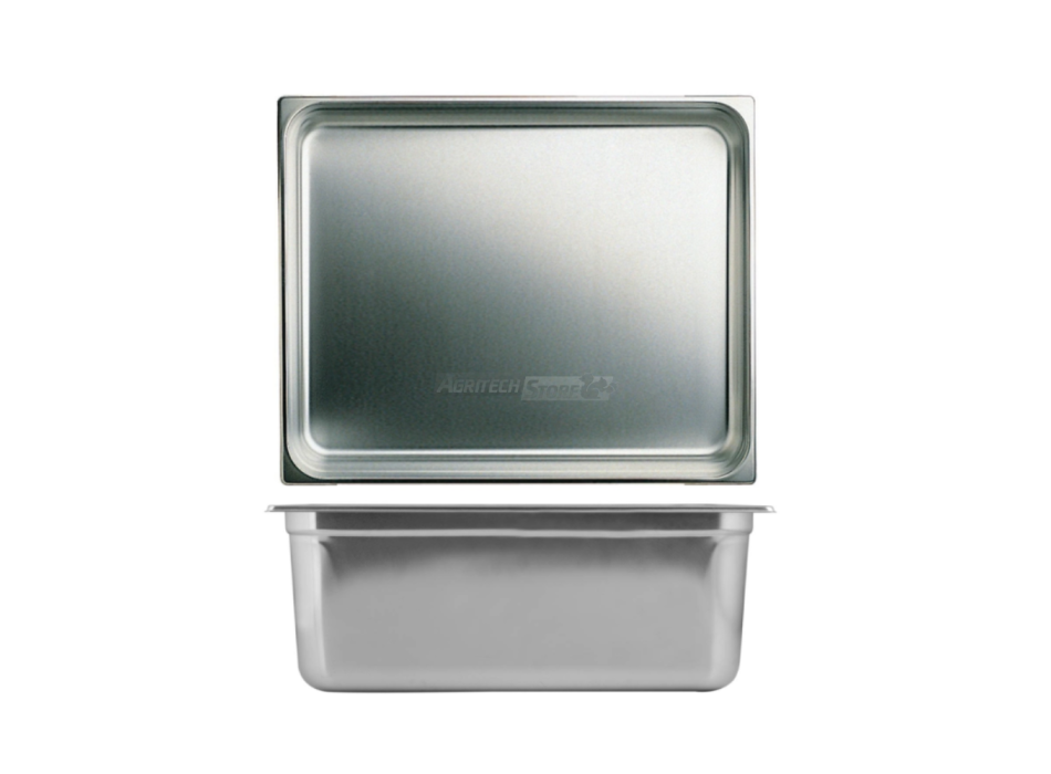 Cuve inox Gastronorme GN2/1 h20cm Agritech Store